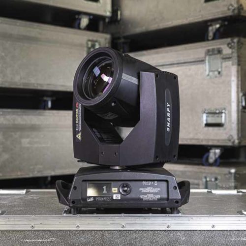 Clay Paky Sharpy side